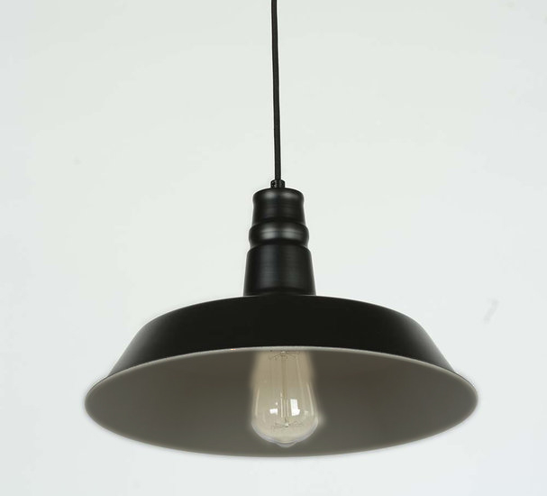 klassiek multifunctioneel Dezelfde Vintage Industriële Hanglamp Zwart - LED Hanglampen Bestellen