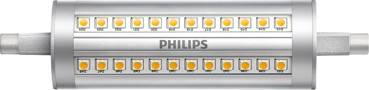 niet voldoende Welke Majestueus Philips CorePro LED linear 14-120W R7S 830 Warm Wit Dimbaar