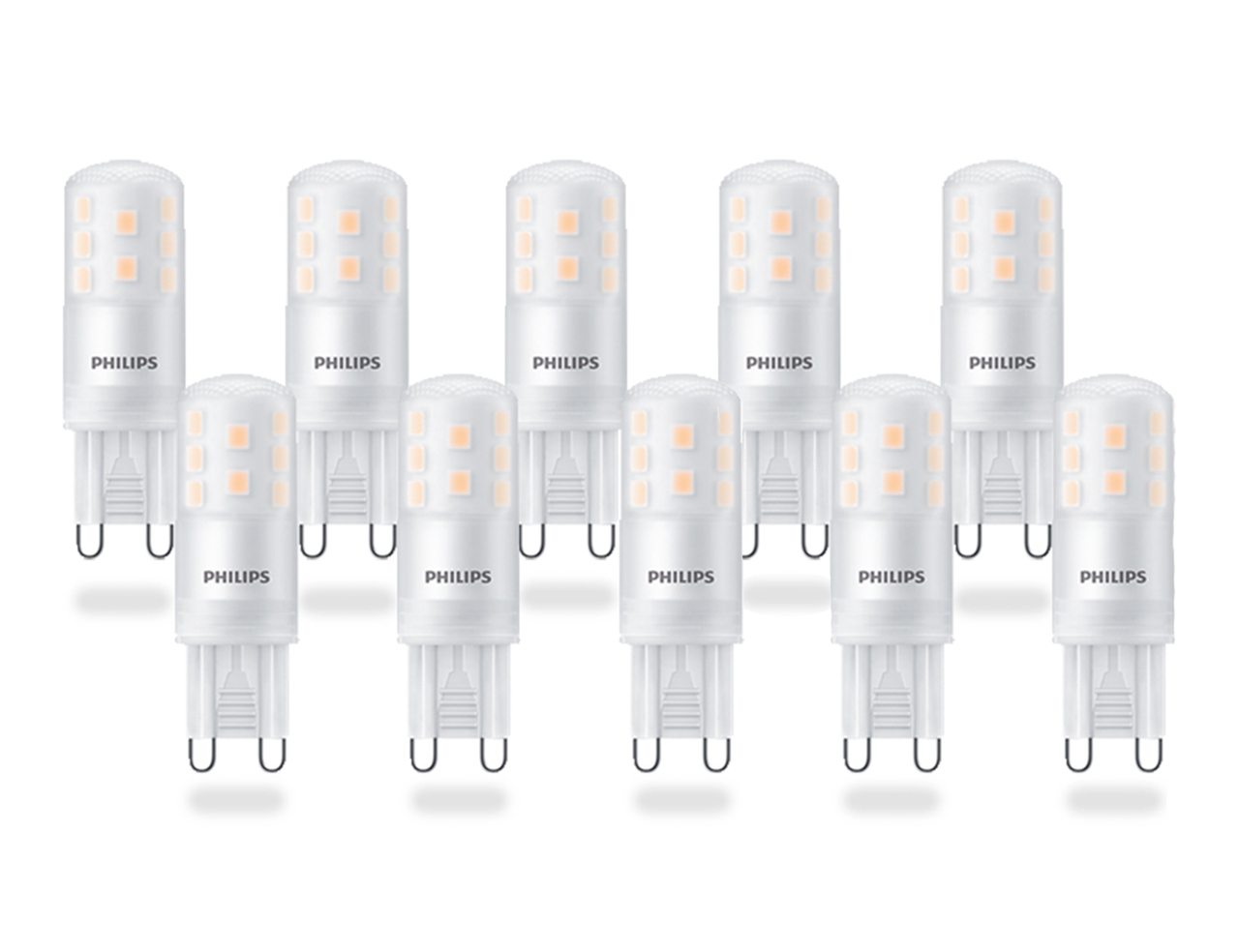 zoon Snelkoppelingen hersenen Philips CorePro 2,6W (25W) G9 LED Lamp Dimbaar 10-Pack