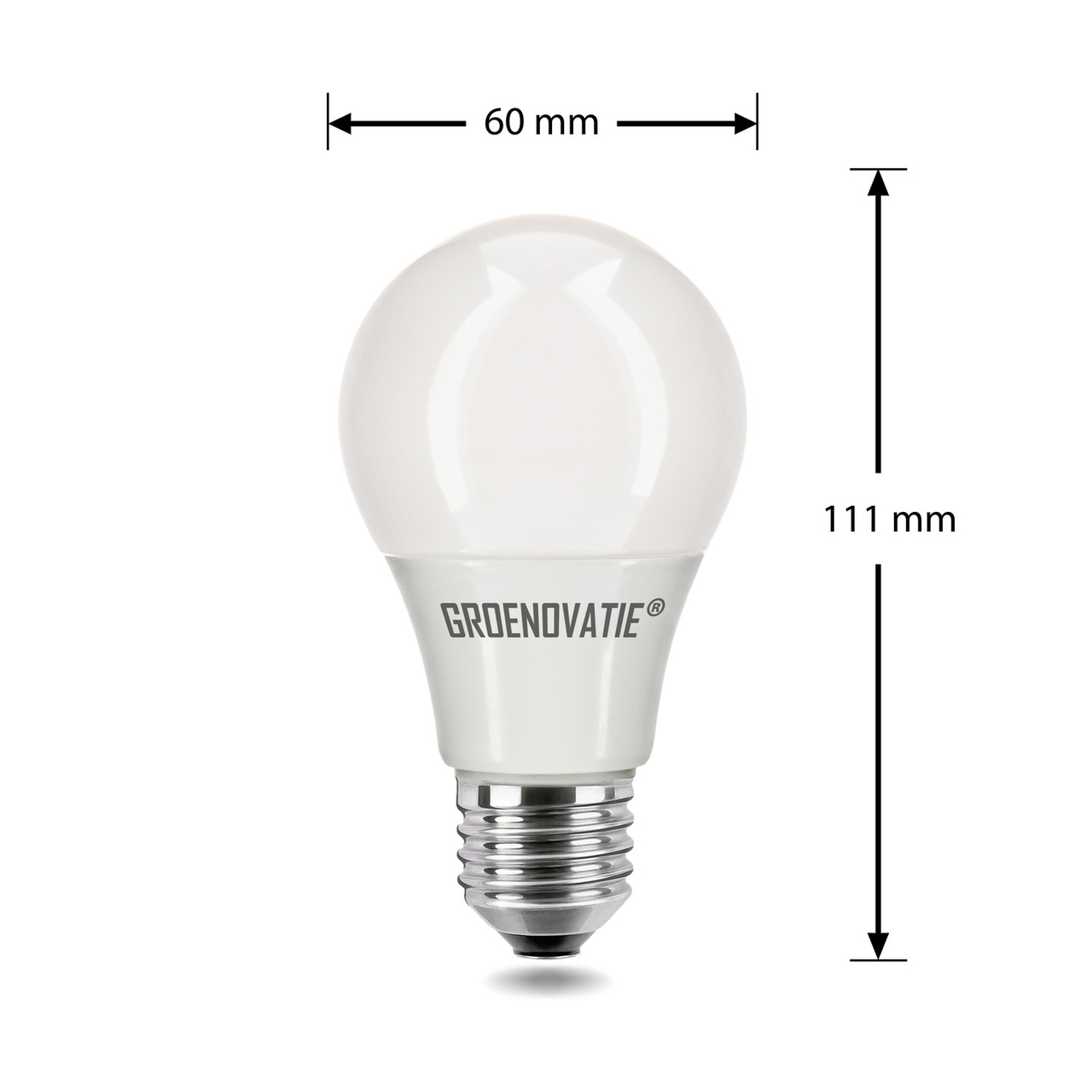 E27 LED Lamp 5W Warm Wit - LEDlampen kopen