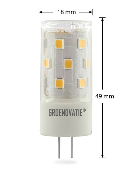 Verstenen wasmiddel Klein G4 LED Lamp 5W Warm Wit Dimbaar - LED G4 12V