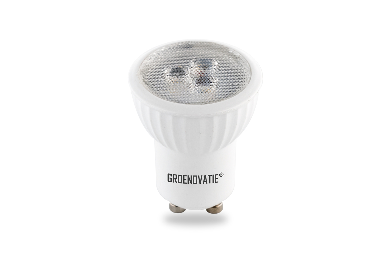 lijden Inspectie klant GU10 LED Spot 3W Warm Wit Dimbaar 35mm - LED GU10 35 mm