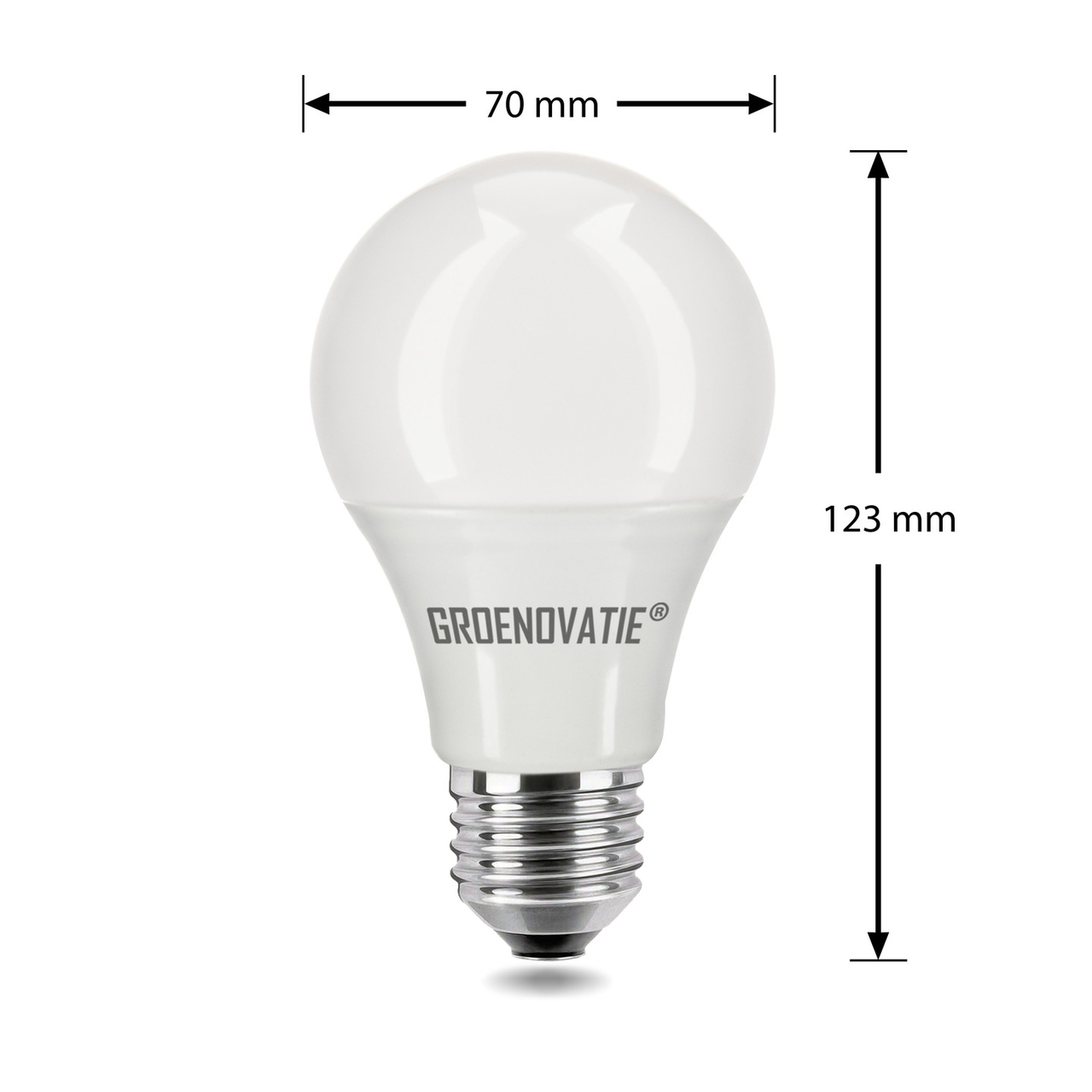 dood gaan kom kloof E27 LED Lamp 9W Warm Wit - LEDlampen Action - Woonkamerlampen