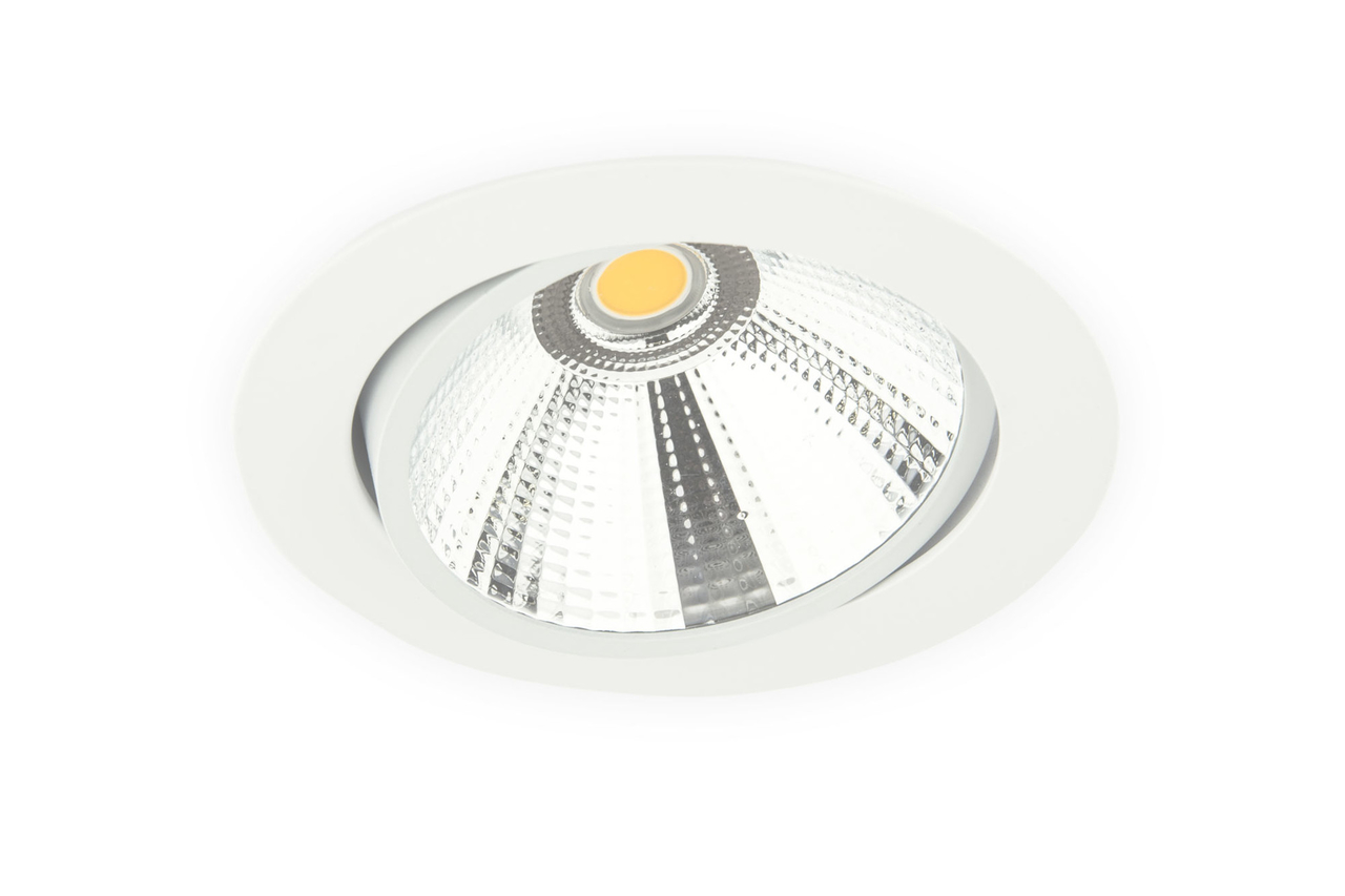 Oswald wet Plons Dimbare LED Inbouwspot 10W, Kantelbaar - LED Inbouwspotjes Badkamer