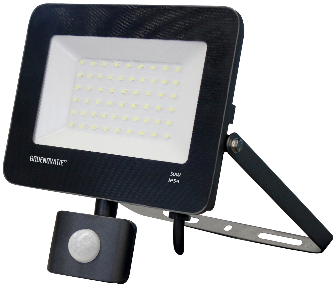 LED Breedstraler 50W IP65 Bewegingsdetector - Veiligheid Licht