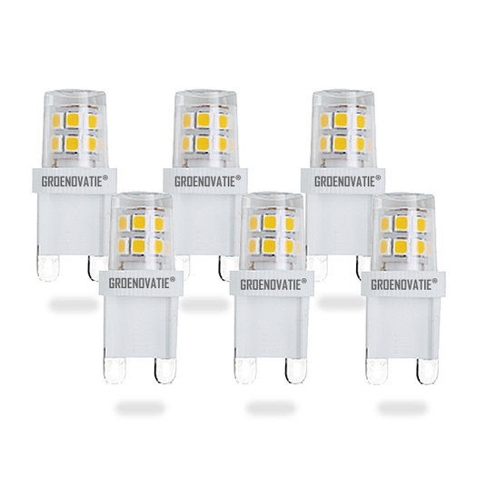 G9 LED Lamp 2W Extra Klein Warm Wit 6-Pack