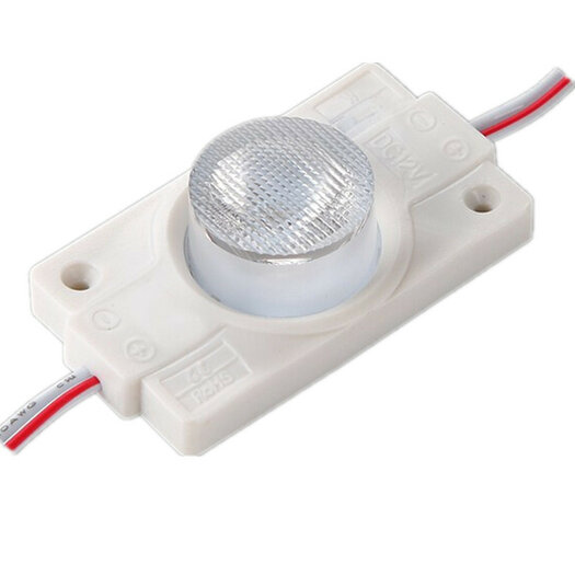 kabel sap trainer CREE LED Module Met Lens 2W 12V Warm Wit IP65 - Lichtbak LED