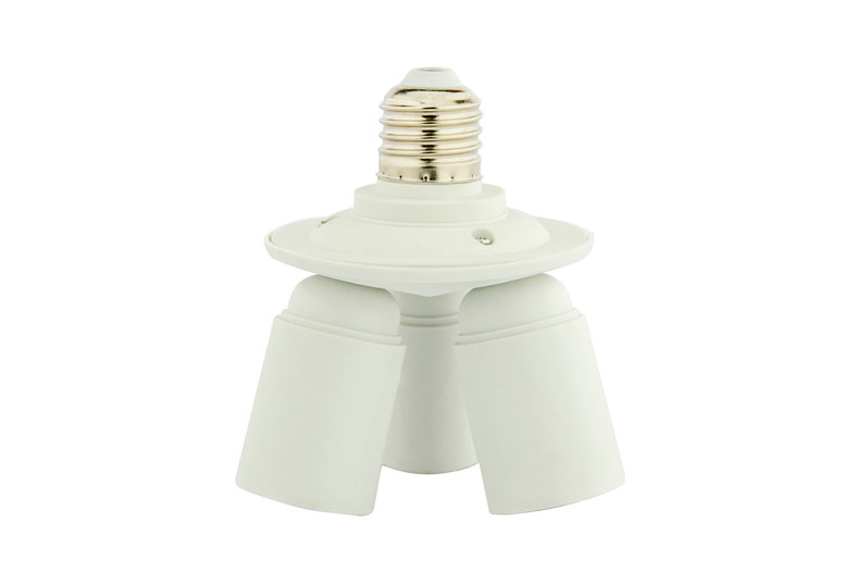 E27 fitting naar 3 x E27 Fitting E27 LED lamp Groenovatie