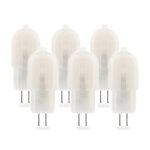 6-pack dimbare g4 led lamp