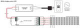 Enkelkleurige led dimmer 