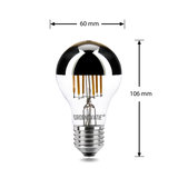 Kopspiegel LED filament 6W