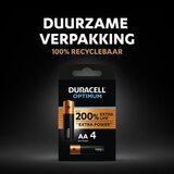 Duracell Optimum AA 4x