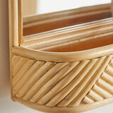 Rattan Mirror