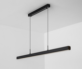 LED Linear Hangarmatuur, Zwart