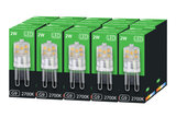 g9 led lamp 2w 10-pack