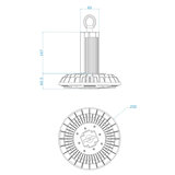 Philips Waterdichte werkplek verlichting 