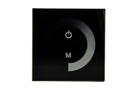 LED Touch Dimmer 12V-24V, 8A, Zwart