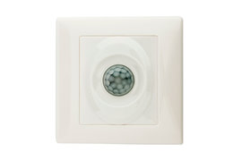 LED PIR Bewegingsmelder/Sensor Inbouw Wand, IP20, Wit