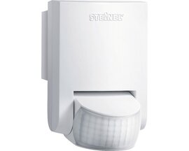 Steinel 130-2 LED PIR Bewegingsmelder/Sensor Opbouw IP54, Wit 