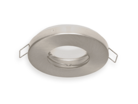 Inbouwspot, Rond, Waterdicht IP44, Satijn
