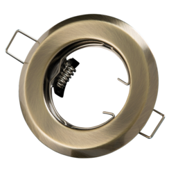 Inbouwspot, Rond, RVS Look, Patina