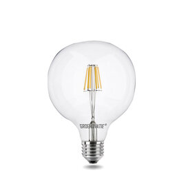 E27 LED Filament Globelamp 6W Warm Wit Dimbaar 125mm