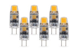 G4 LED Lamp 1W COB Extra Klein Warm Wit Dimbaar 6-Pack
