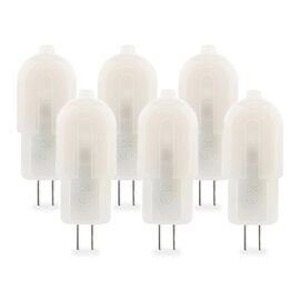 G4 LED Lamp 2,5W Warm Wit Dimbaar 6-Pack