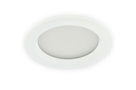 LED Inbouwspot 5W, Wit, Rond, Warm Wit, Waterdicht IP65