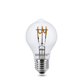 E27 LED Filament Lamp 3W Spiral Extra Warm Wit Dimbaar