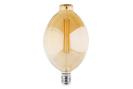 E27 LED Filament BT180 Goud Globelamp 12W Warm Wit Dimbaar 