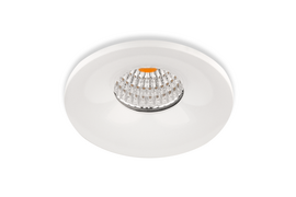 Inbouwspot LED 3W, Wit, Rond, Ø48mm, Dimbaar, Warm Wit