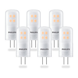 Philips CorePro 2,1W (20W) G4 LED Steeklamp Dimbaar Warm Wit 6-Pack