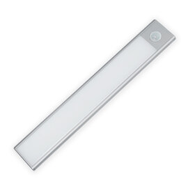 LED Kastverlichting 0.6W op Accu met Sensor, Oplaadbaar, Warm Wit