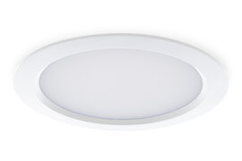 LED Paneel Plafondlamp 30W, Rond ⌀23cm, Warm Wit, Inbouw