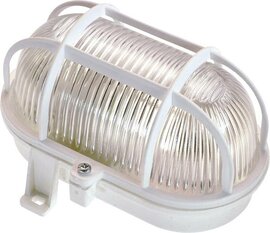 Bulleye Plafond-/ Wandarmatuur voor Buiten, Wit, Waterdicht IP44, E27 Fitting