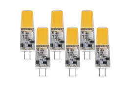 G4 LED Lamp 2W Warm Wit Dimbaar 6-Pack