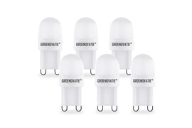 G9 LED Lamp 1W Extra Klein Warm Wit 6-Pack