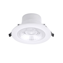 LED Inbouwspot 10W, Wit, Rond, 30D, Warm Wit, Waterdicht IP65
