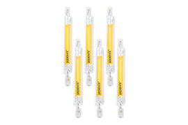 R7S LED Lamp 10W Warm Wit 118mm 360º Dimbaar 6-Pack