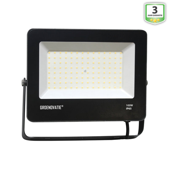 Groenovatie LED Breedstraler 100W Waterdicht IP65 Neutraal Wit