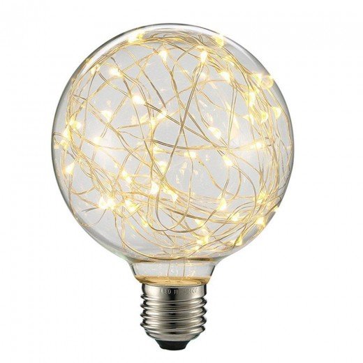 Groenovatie E27 LED G80 Lamp Lichtslinger 3W Extra Warm Wit