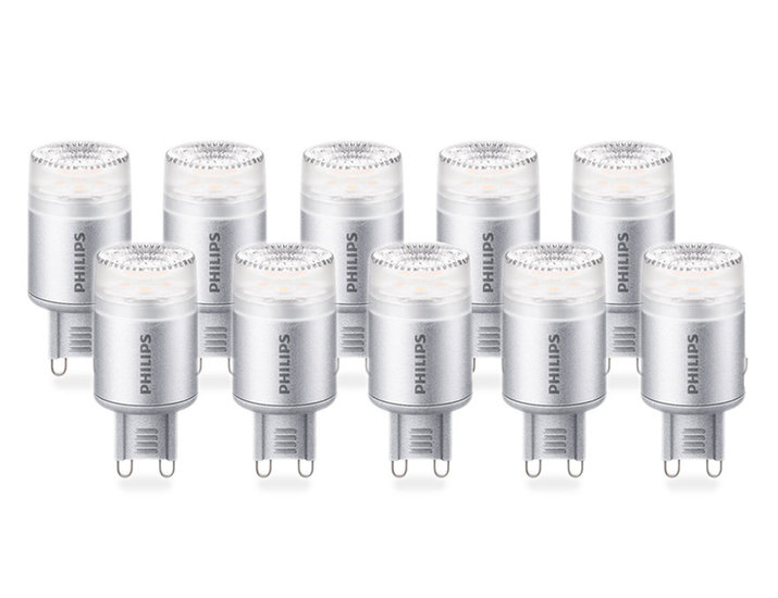 Philips CorePro LED Lamp 2.3-25W G9 Dimbaar Extra Warm Wit 10-Pack