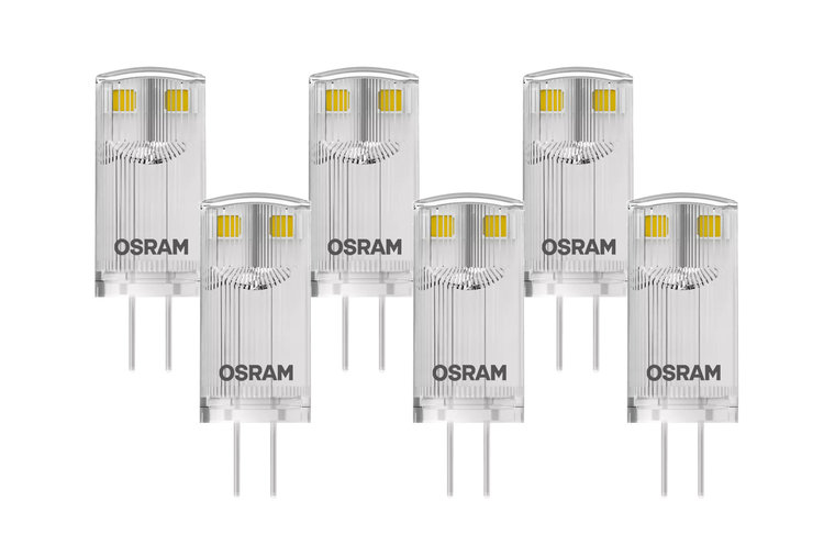 Osram Parathom G4 LED Steeklamp 1-10W Warm Wit 6-Pack