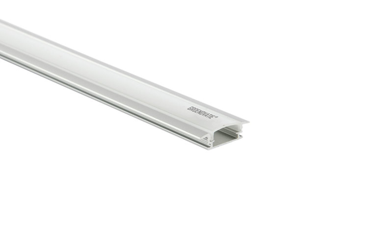 Aluminium Profiel LED Strip Inbouw 1,5m - Compleet afbeelding