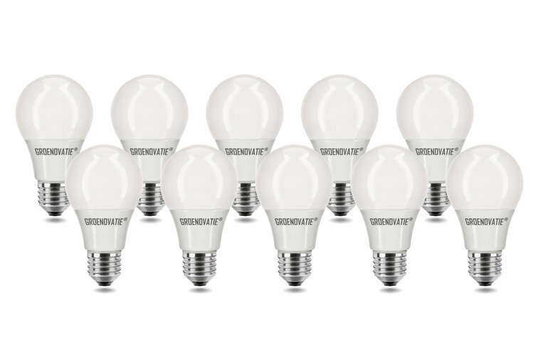 E27 LED Lamp 5W Warm Wit 10-Pack