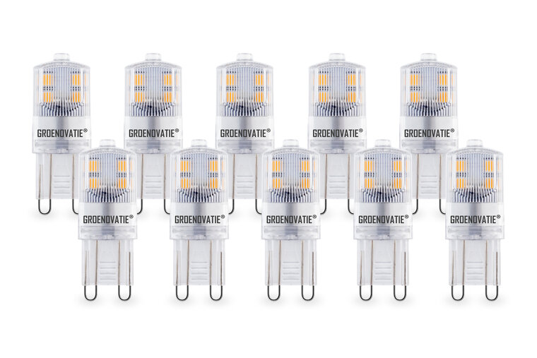 Groenovatie G9 LED Lamp 2W Extra Klein Warm Wit 10-Pack