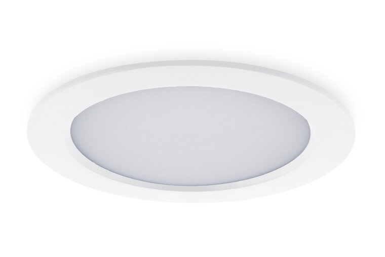 LED Paneel Plafondlamp 15W, Rond a17cm, Warm Wit, Inbouw