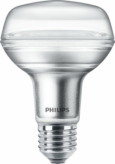 Philips CorePro E27 LED Reflectorlamp 8-100W R80 Extra Warm Wit