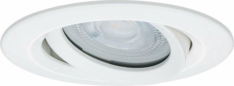Paulmann Inbouwspot 7W, Wit, Rond, Waterdicht IP65, Dimbaar, GU10 Fitting afbeelding